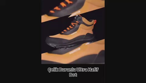 Çelik Burun İş Güvenlik Botu – Kevlar Taban, Su Geçirmez | 9K Safety