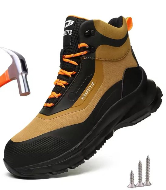 çelik burun iş güvenlik botu kevlar taban su geçirmez 9KSAFETY